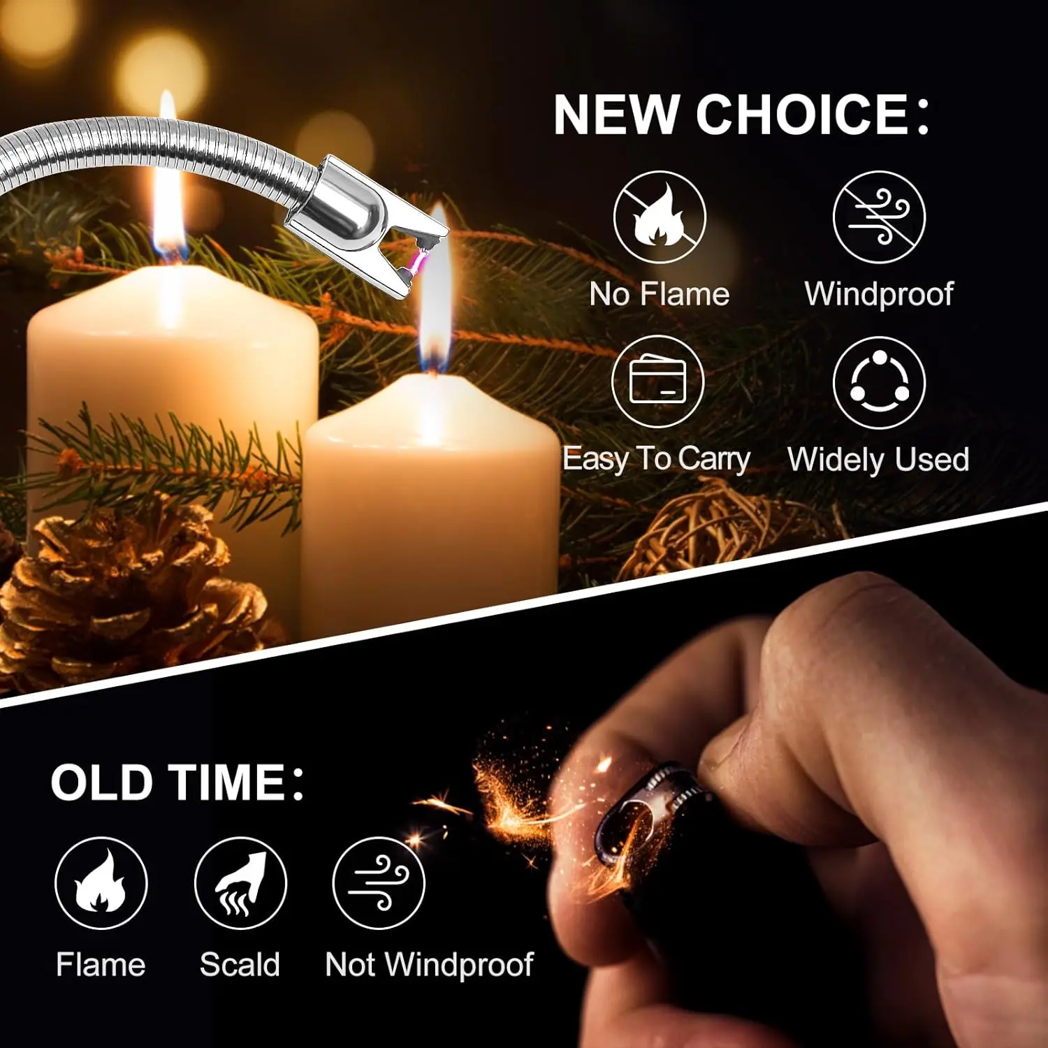 Kitchen flameless Lighter