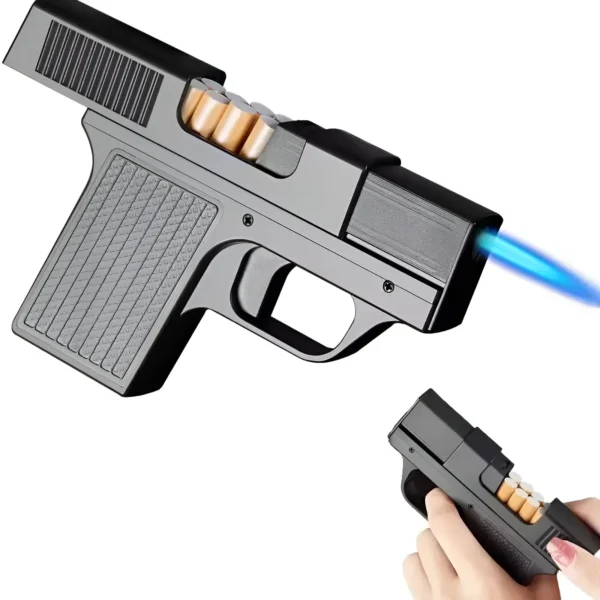 gun lighters and case