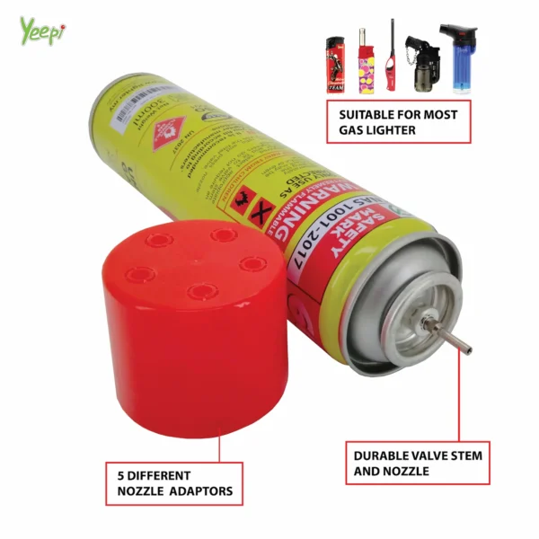 Butane Gas Refill details