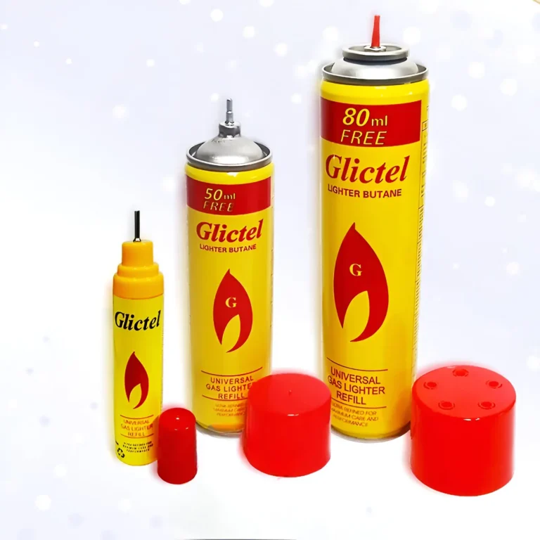 Glictel Brand Universal Gas Lighter Refill