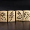 Gold engraved lighter