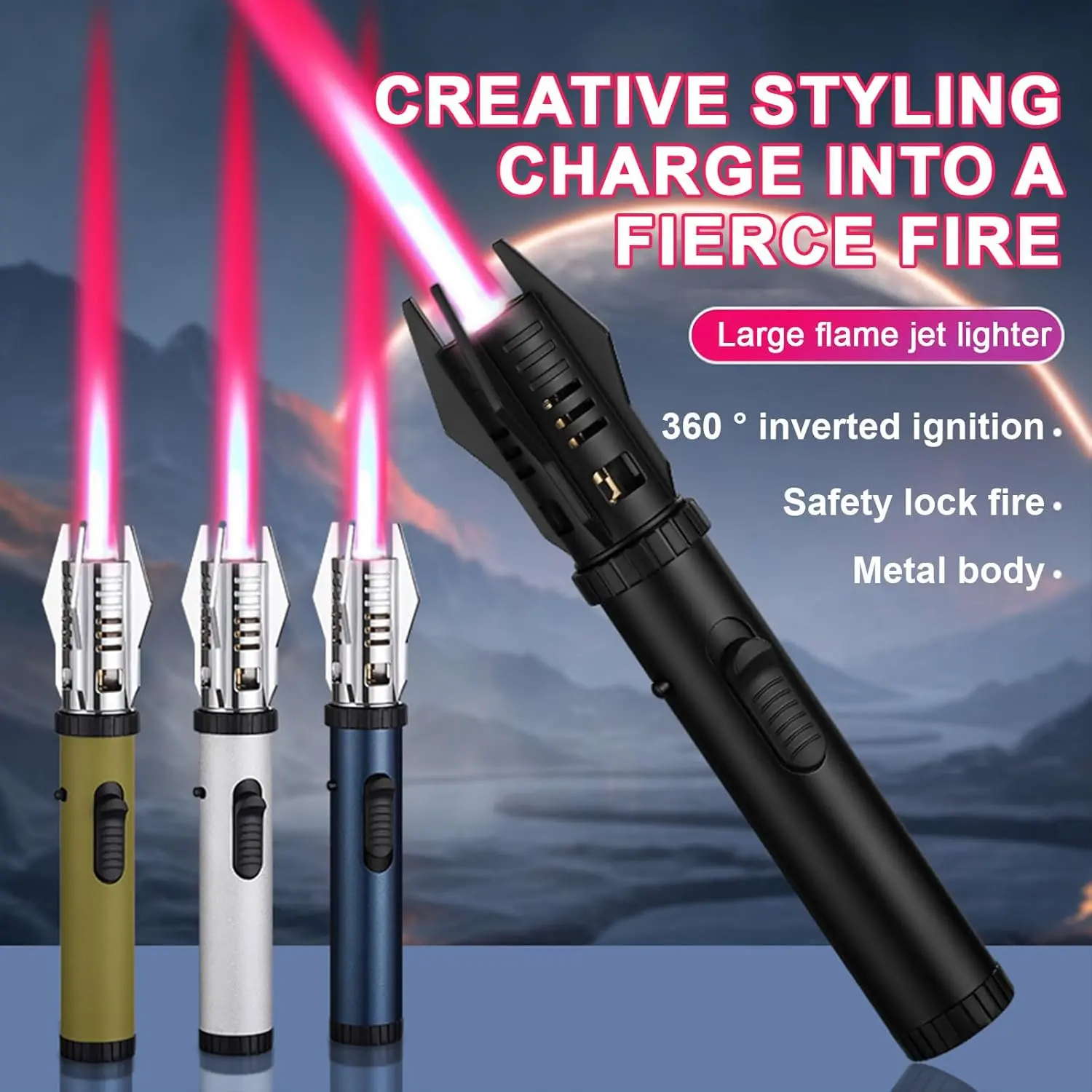 Power Flame Torch Lighter safety details