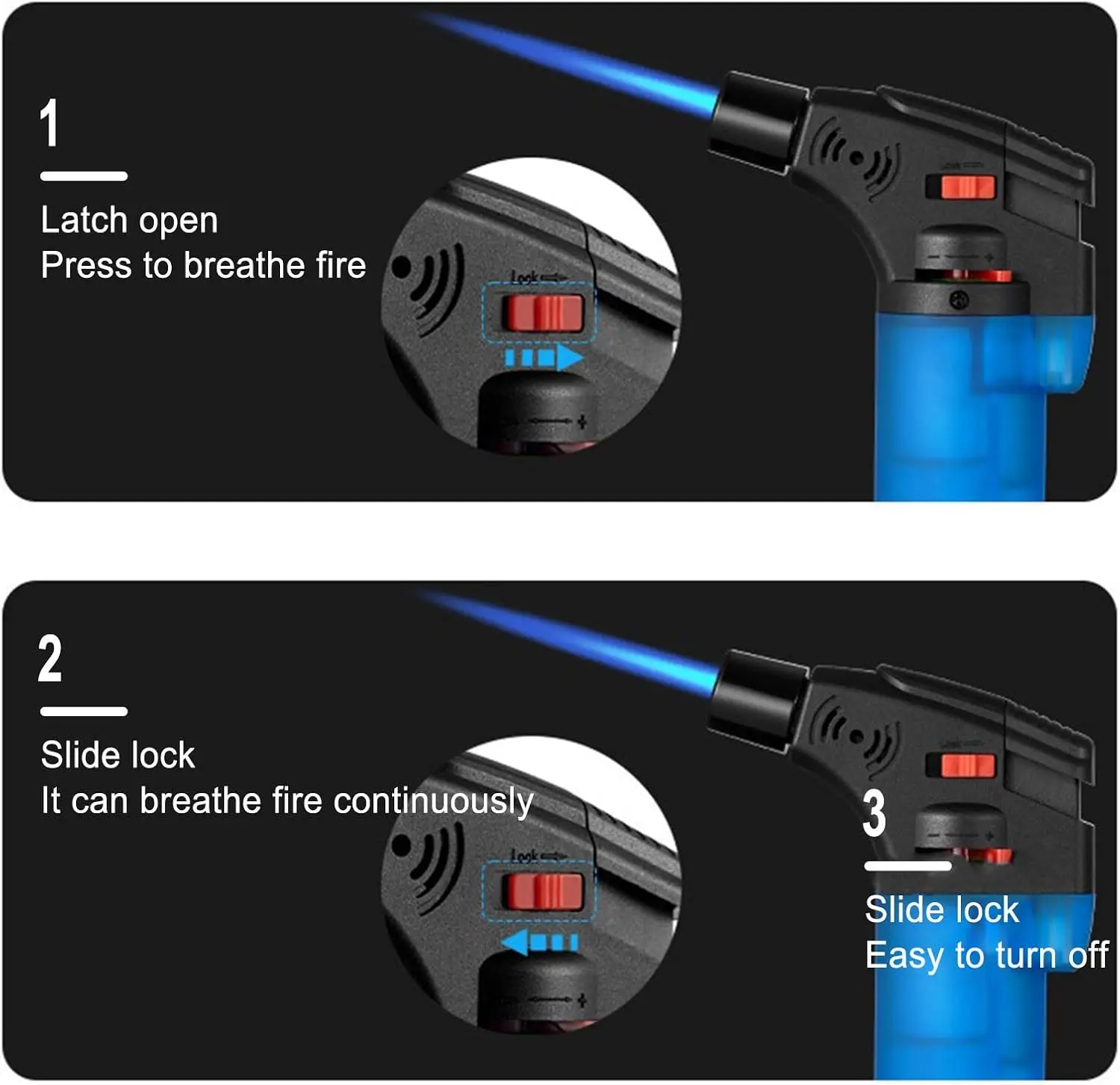 Torch Lighter safety features