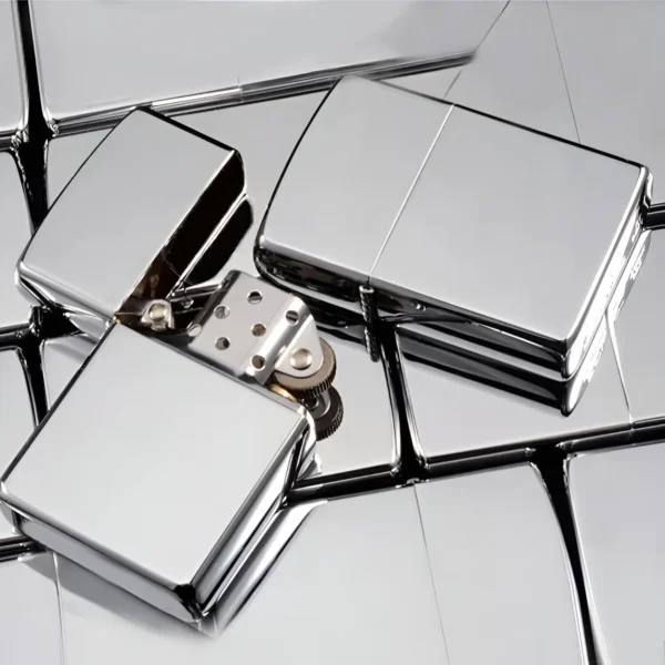zippo silver lighter