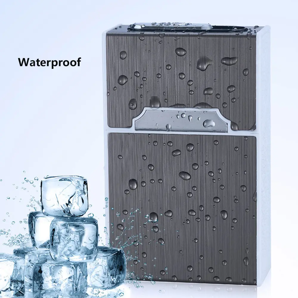 Case With Rechargeable Electric Lighter water resistant 