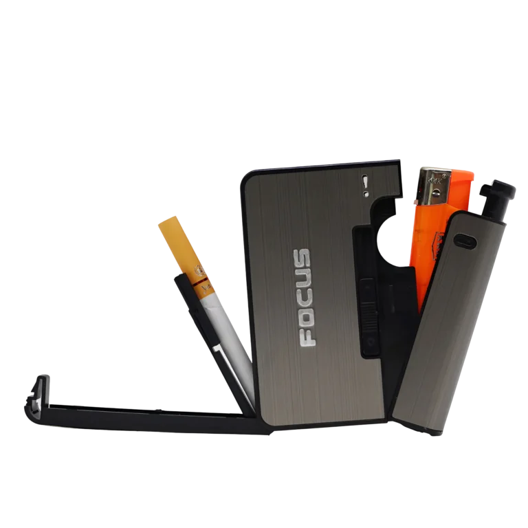 Cigarette Case With Lighter feature