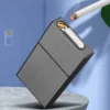 Cigarette Case With Rechargeable Electric Lighter Malaysia