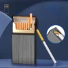 Cigarette Case plus Rechargeable Lighter